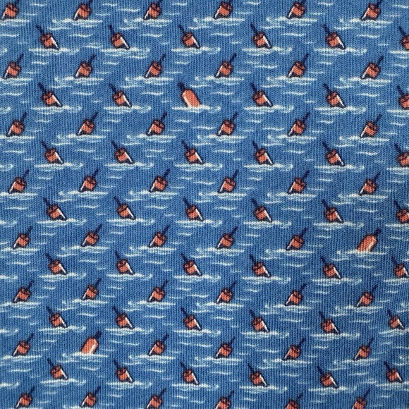 Peter Millar Seaside Polo Shirt Mens Large Sea Island Resort Pima Cotton Logo - Picture 6 of 8